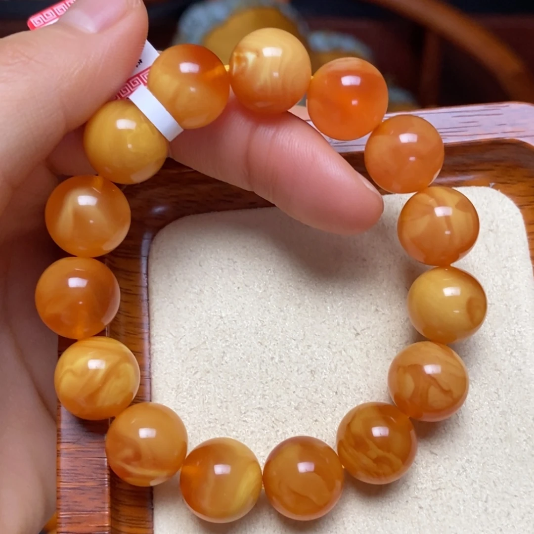 【闪购商品】蜜蜡手链未镶嵌手串