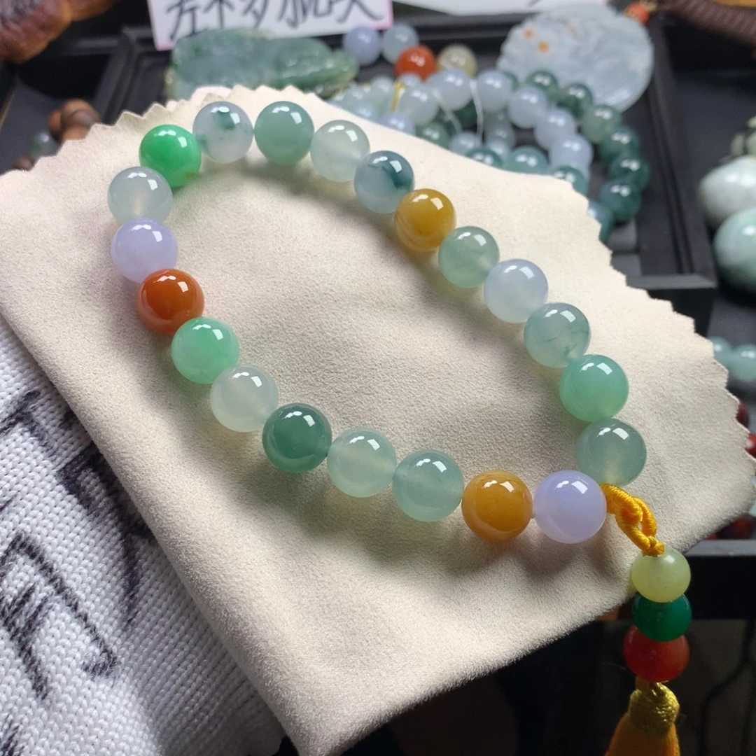 定制翡翠未镶嵌卡12 21粒
