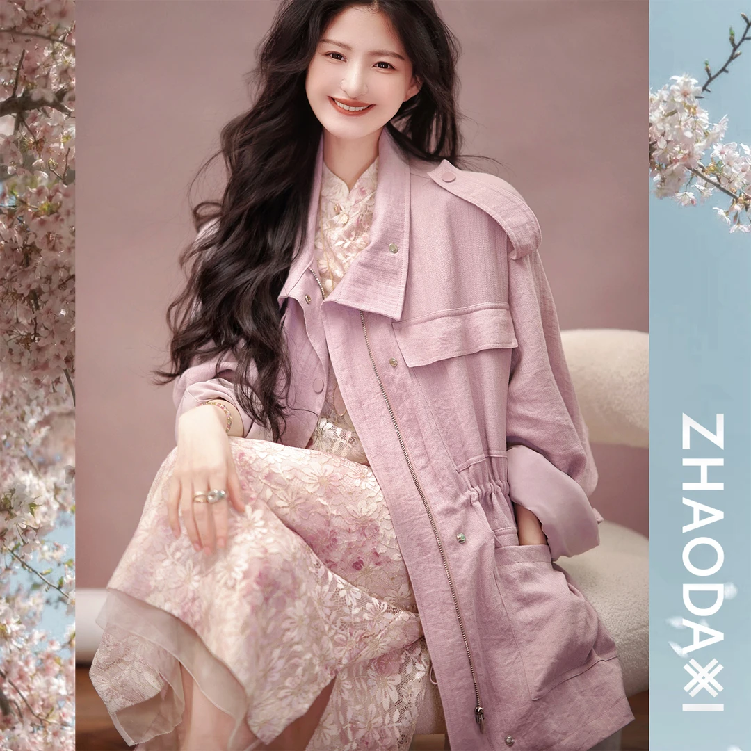 【赵大喜】现货！桃桃工装外套 | 轻薄粗纹亚麻 单层透氣/松弛感