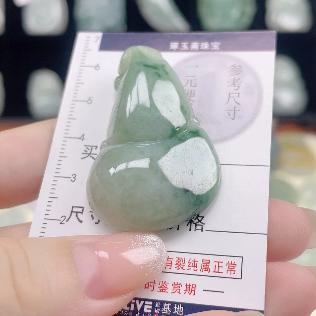 翡翠未镶嵌颈饰2