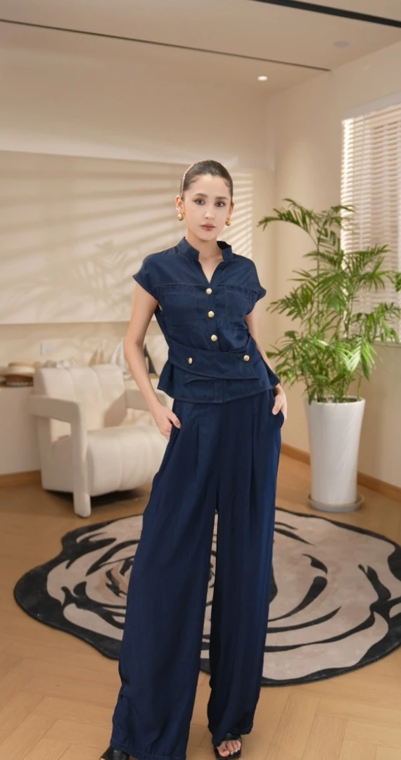 2025新款夏季套装时尚两件套气质减龄JLD2129