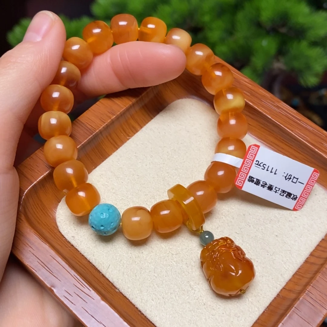 【闪购商品】手链蜜蜡未镶嵌手串