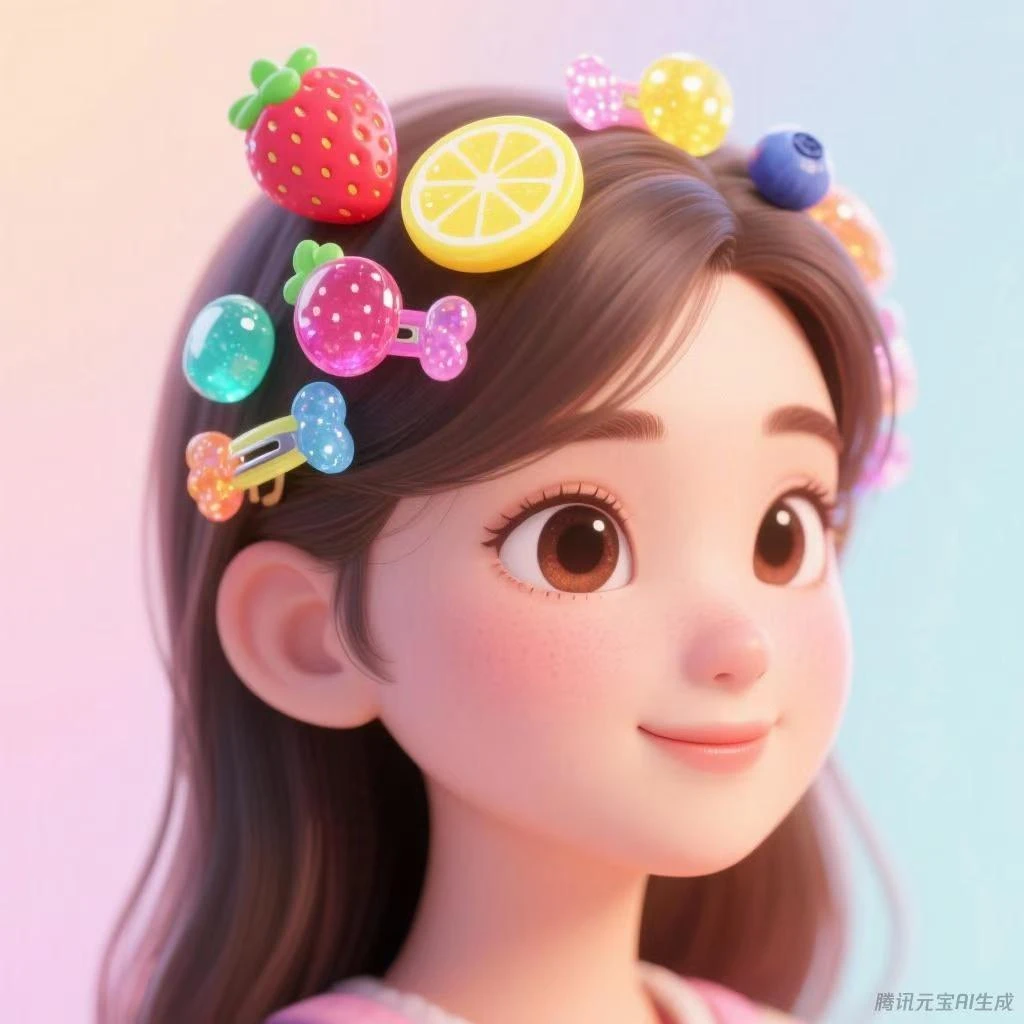 【001～100】一号链接-原单设计简约醋酸饰品发饰发夹