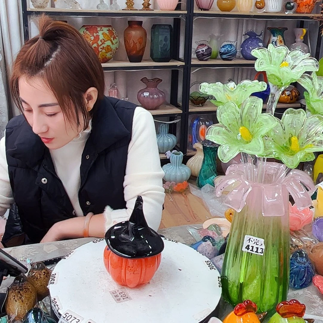 南瓜福利家悦琉璃工艺品不完美