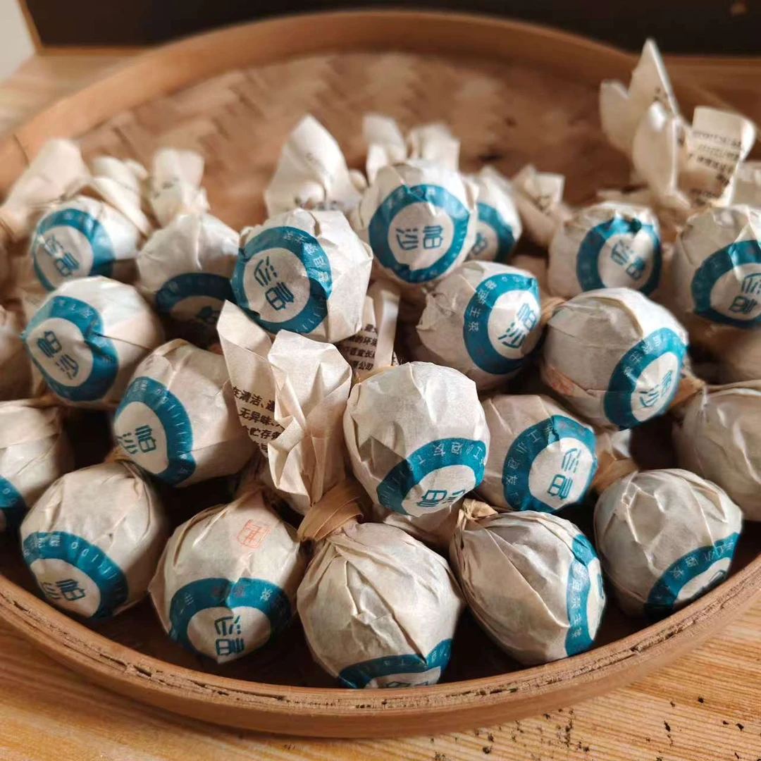 【帕沙大树龙珠】2022年8g*30颗 勐海大树头春普洱茶生茶