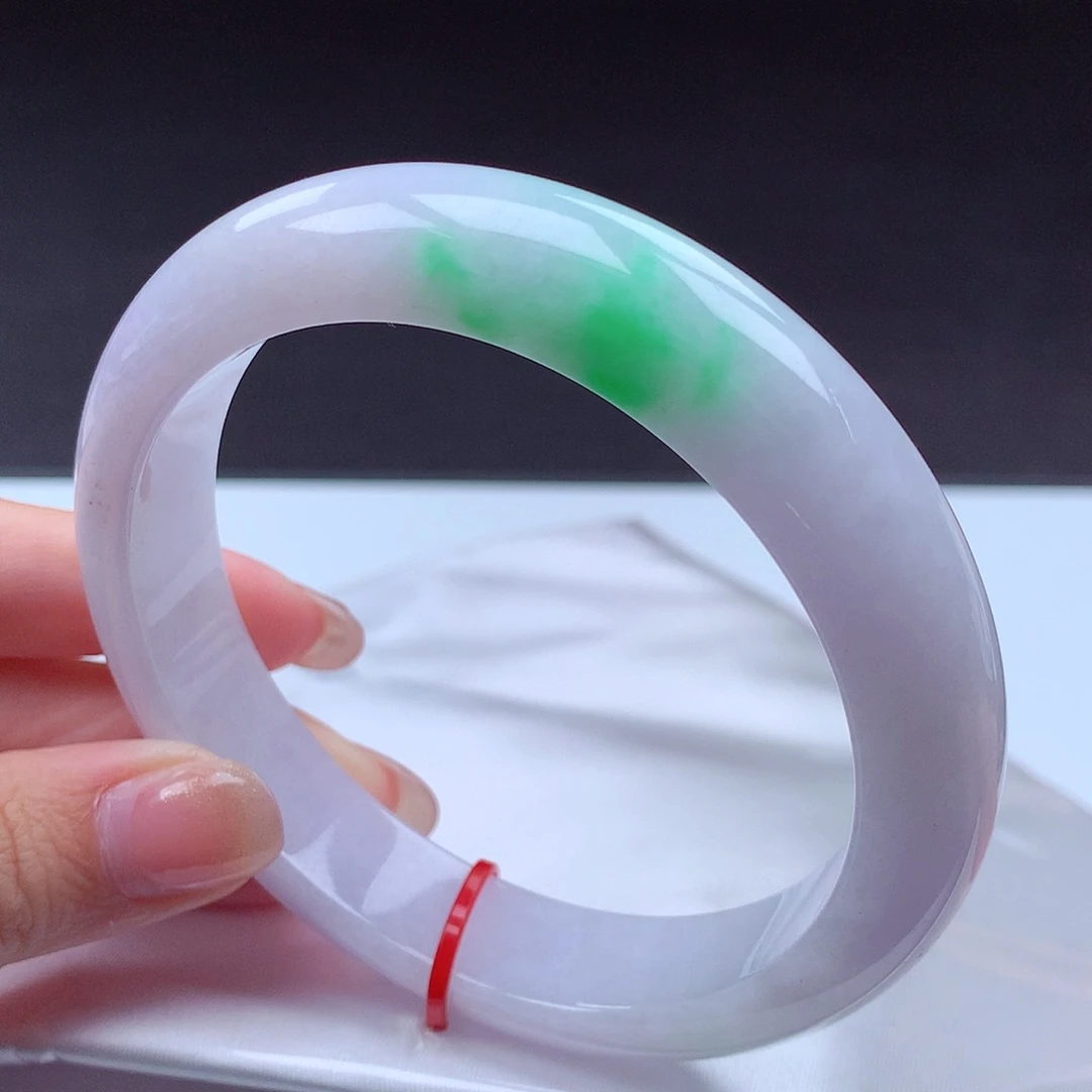 翡翠未镶嵌手镯001990 手镯63-64