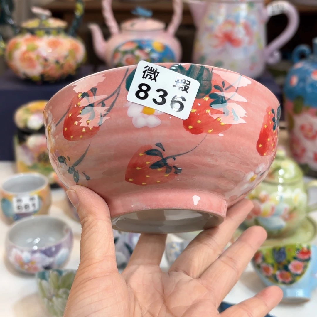 景德镇手绘高温釉下彩陶瓷茶具