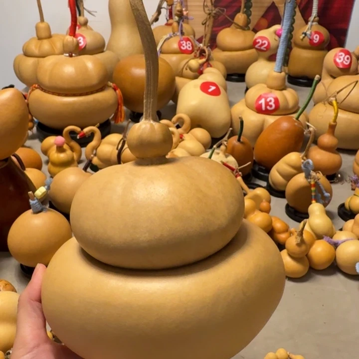 可***～钱袋子摆件响籽厚皮