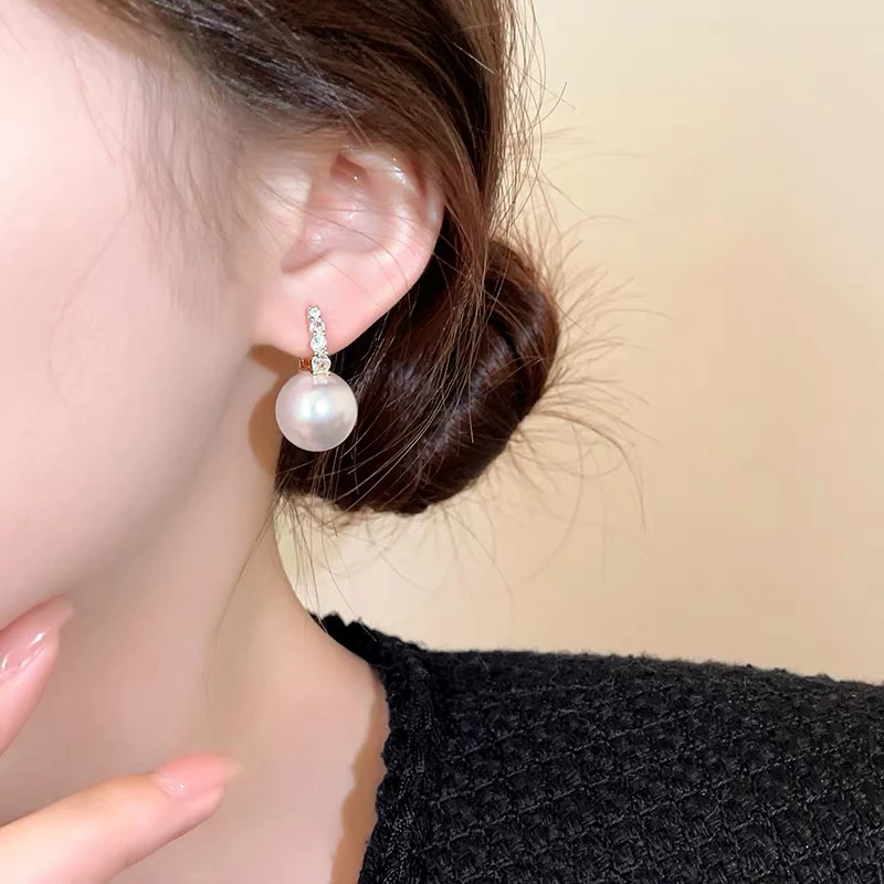 铜合金耳饰 AL5055 轻奢耳环小众设计感高级耳坠复古气质耳饰