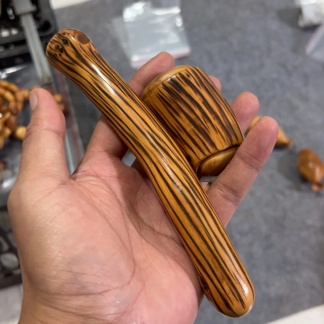 柏木（崖柏）太行陈化手把两个一起