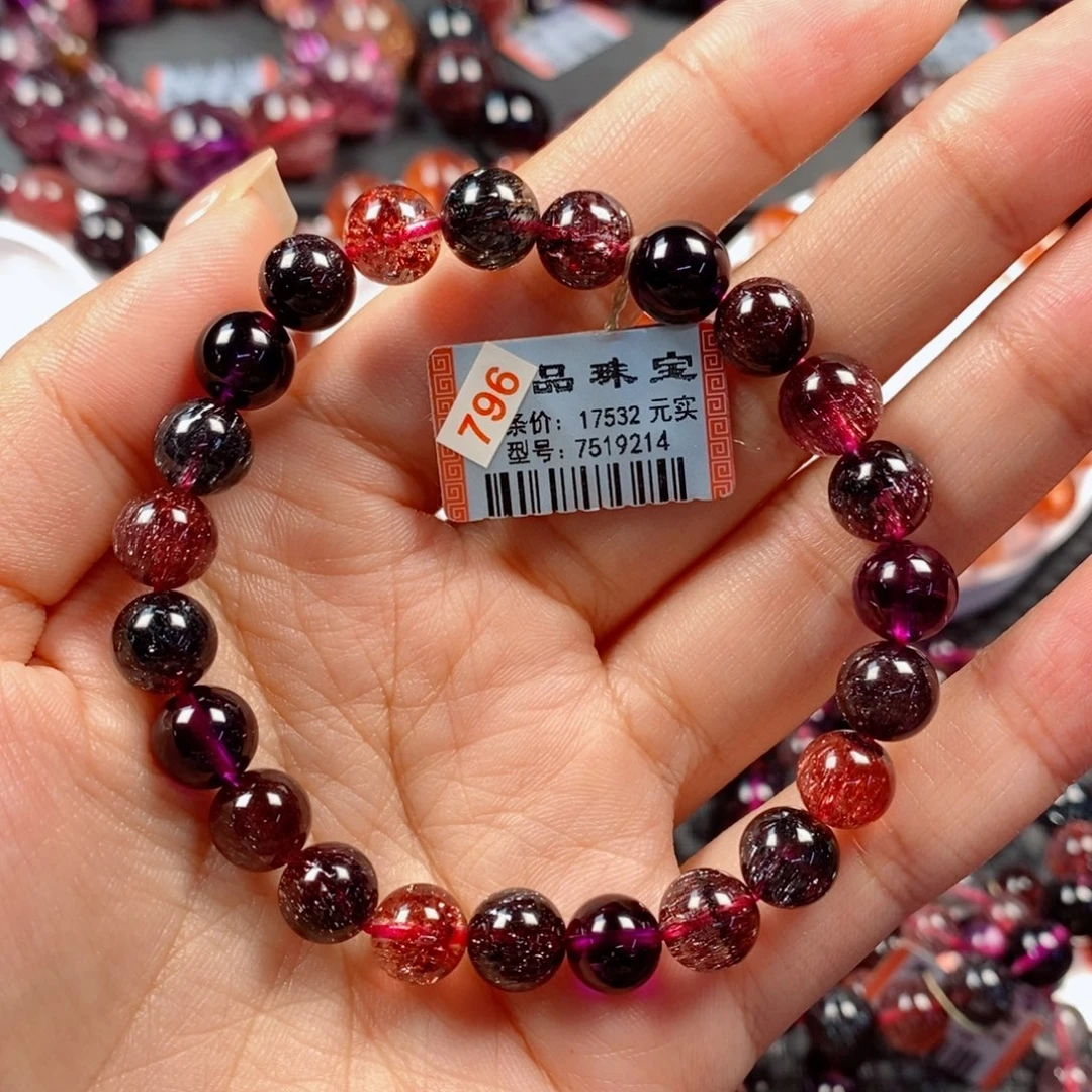 水晶未镶嵌手链超七7519214