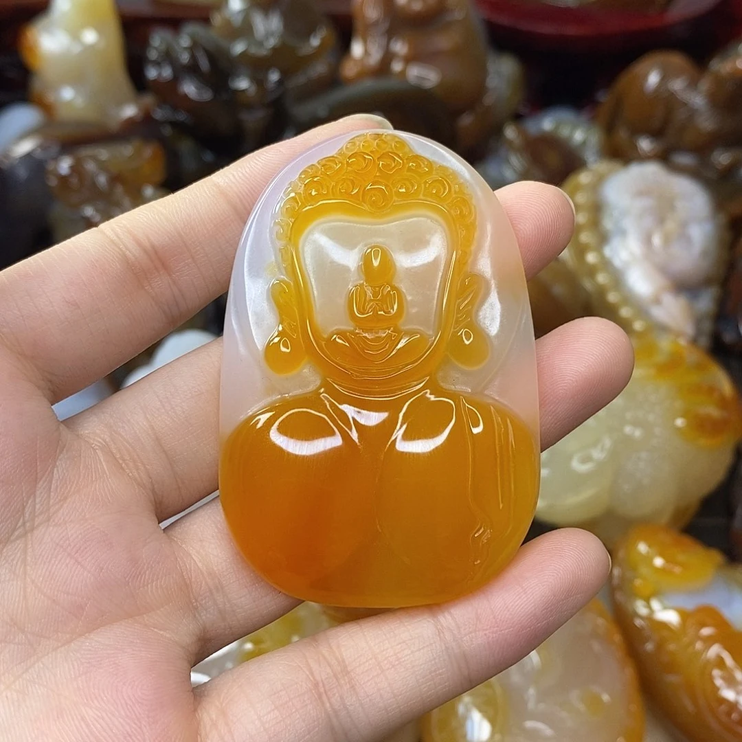 玛瑙/玉髓吊坠未镶嵌