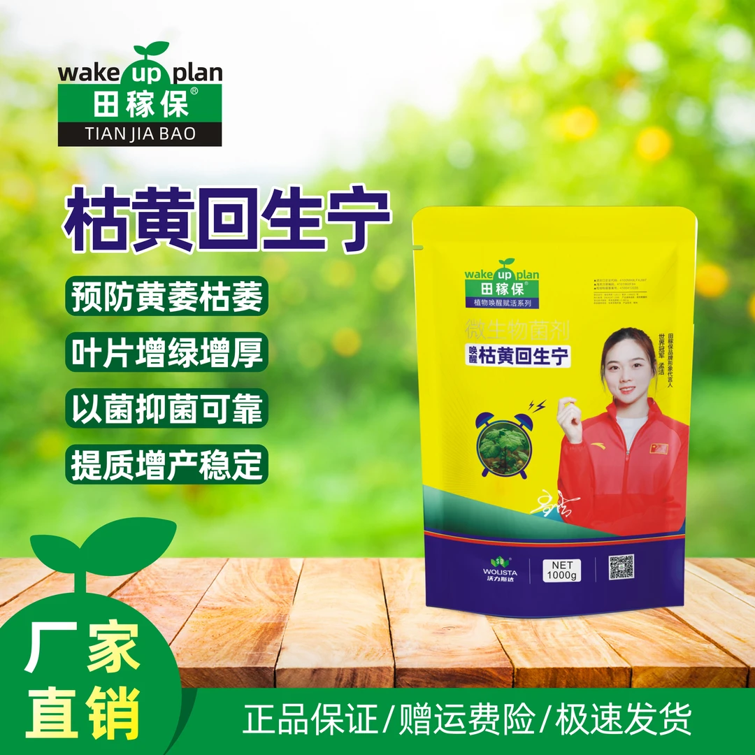 田稼保枯黄回生宁枯草芽孢杆菌哈茨木霉菌以菌治菌