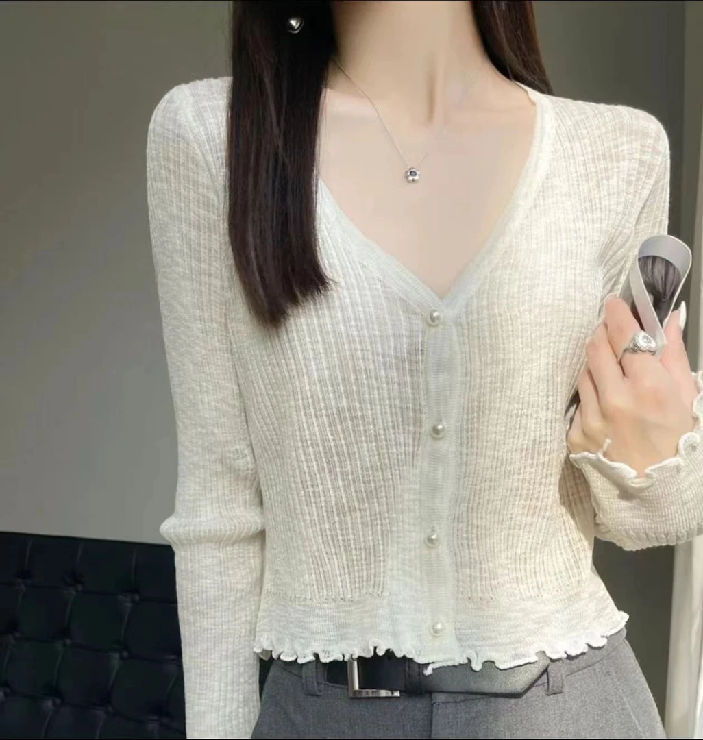 401~500春夏新款毛针织慵懒辣妹女装