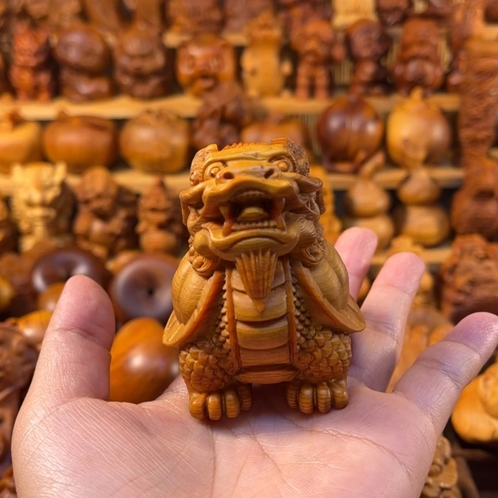 明***天柏木（崖柏）崖柏手把件