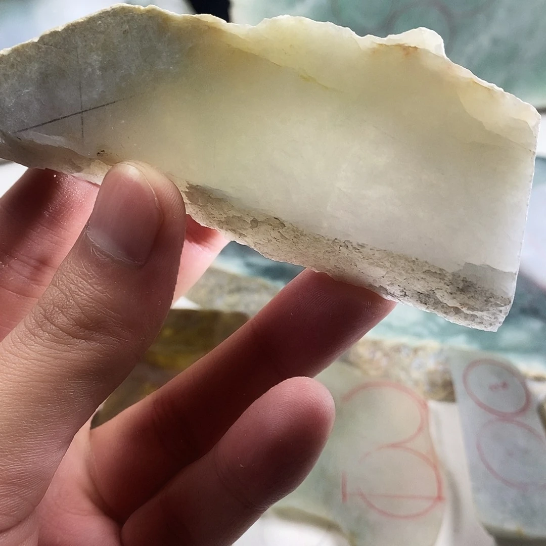 翡翠散珠天然缅甸翡翠a货6