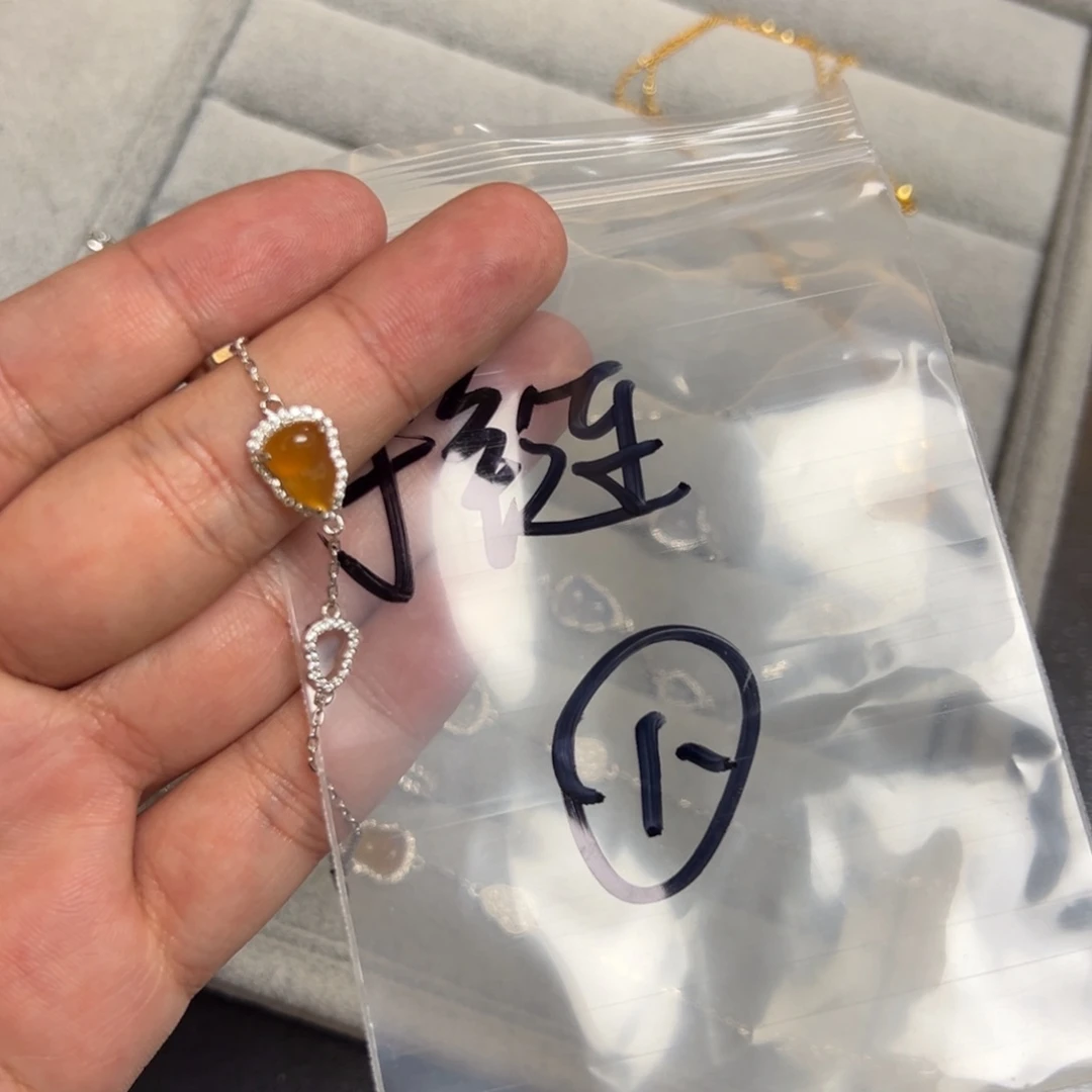 N***9玛瑙/玉髓银S925镶嵌珠宝半成品