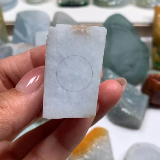 翡翠裸石翡翠边角料