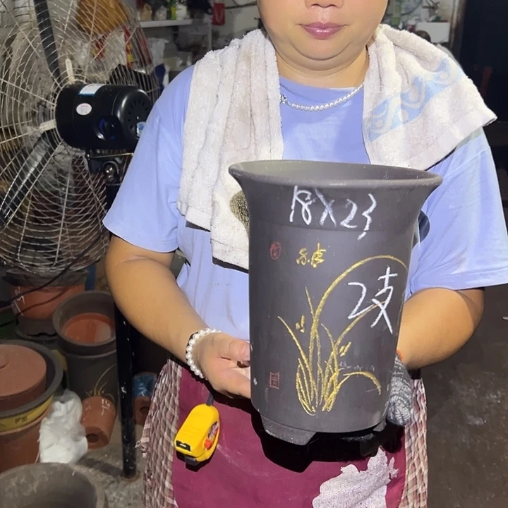 花盆紫砂紫砂花盆两只
