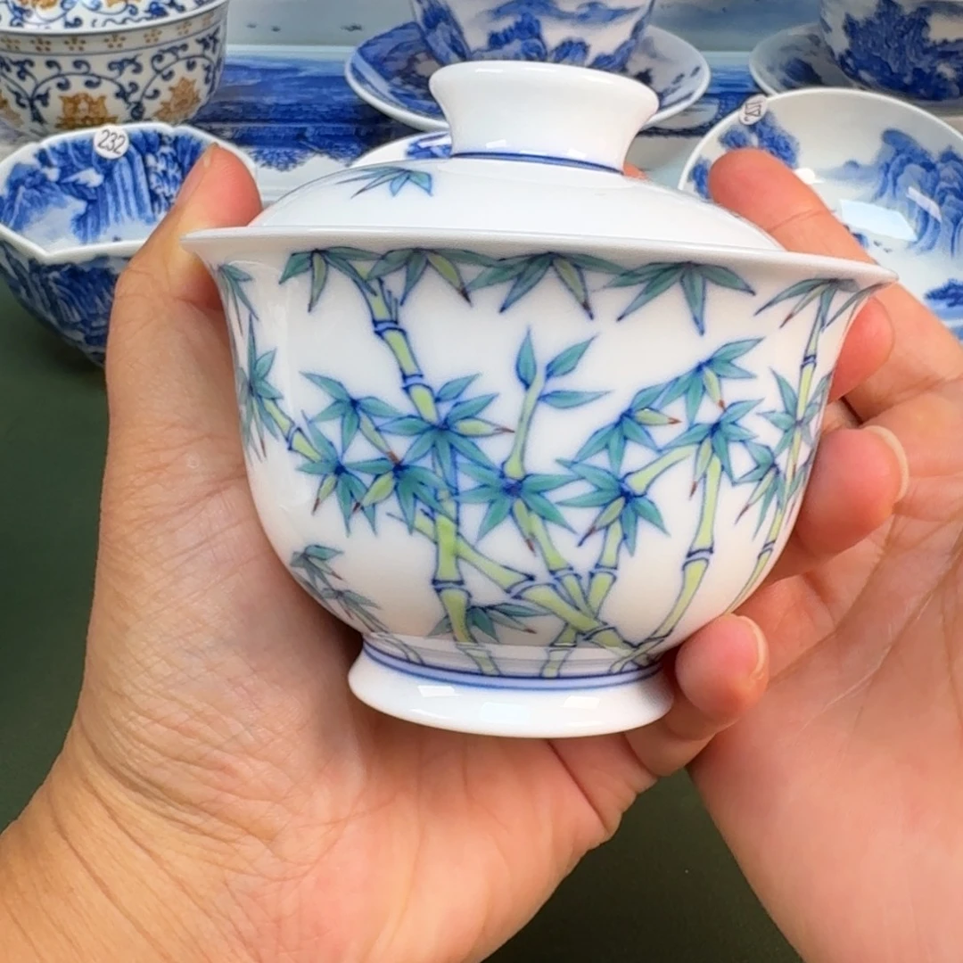 景德镇纯手绘茶具圆圆291