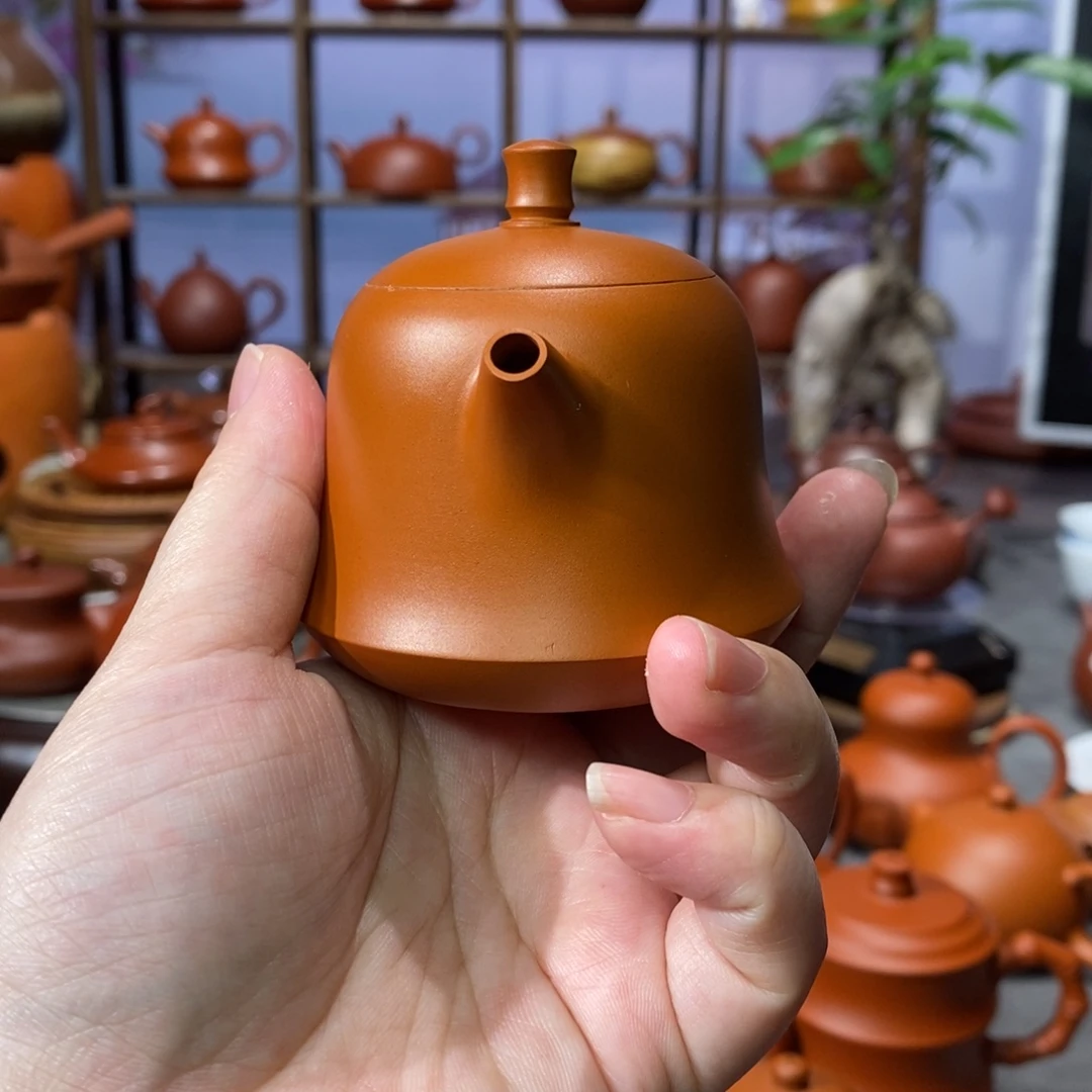 茶壶朱泥福利鸡蛋黄金钟壶105