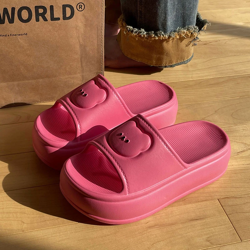 踩屎感鞋拖鞋女士夏季外穿2025新款厚底室内家居防滑eva凉拖鞋女