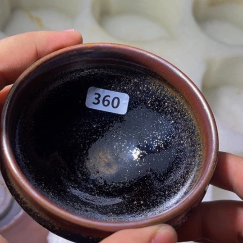 茶盏原矿原釉柴烧建盏