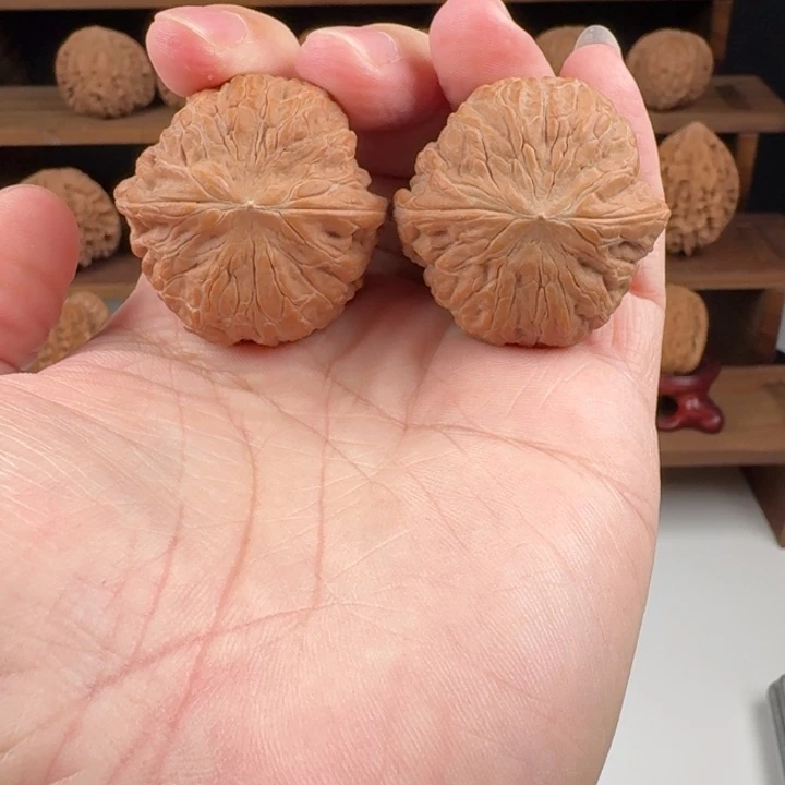 王***锤文玩核桃把件铁锤38.5/38/30