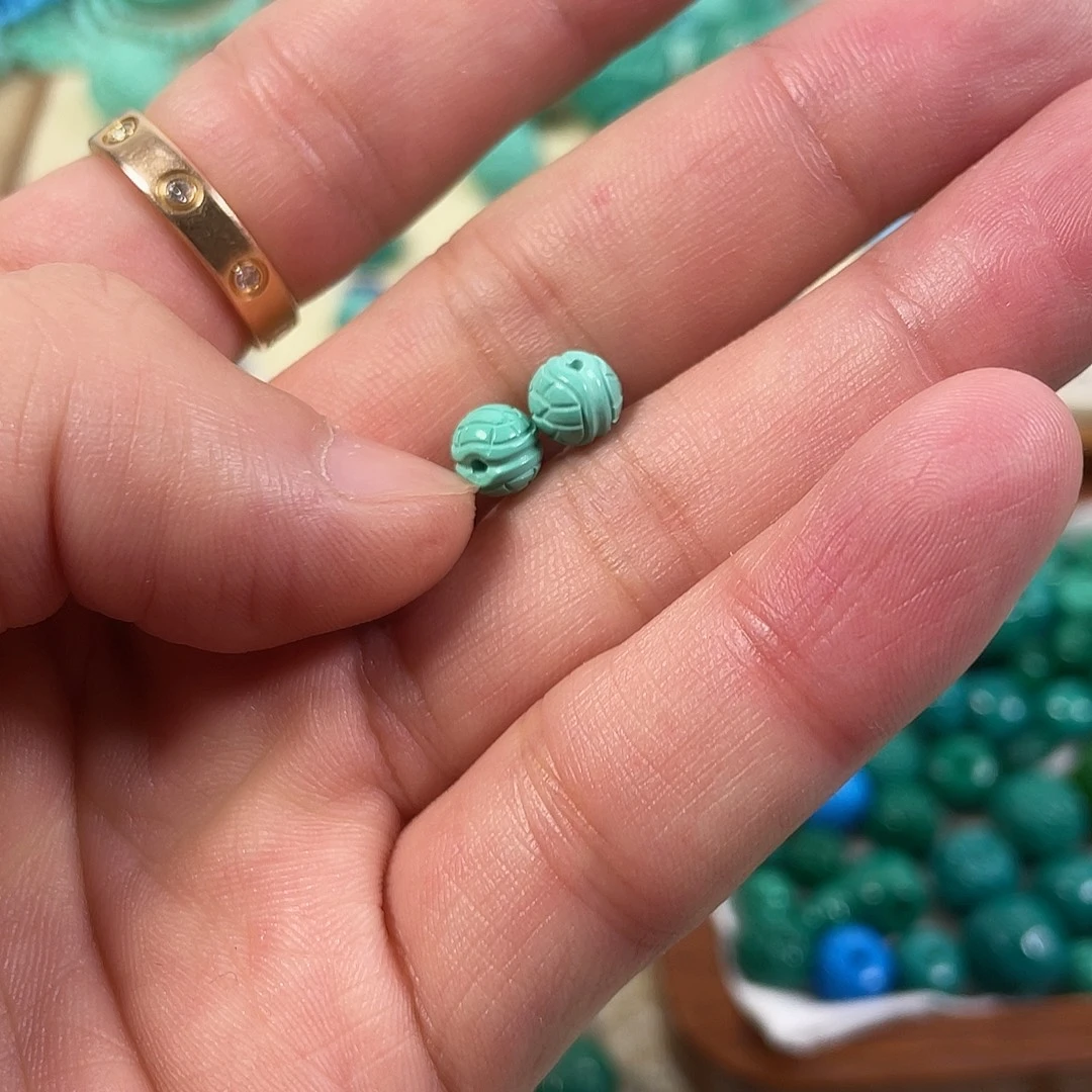 原生态手工雕刻配饰配珠6