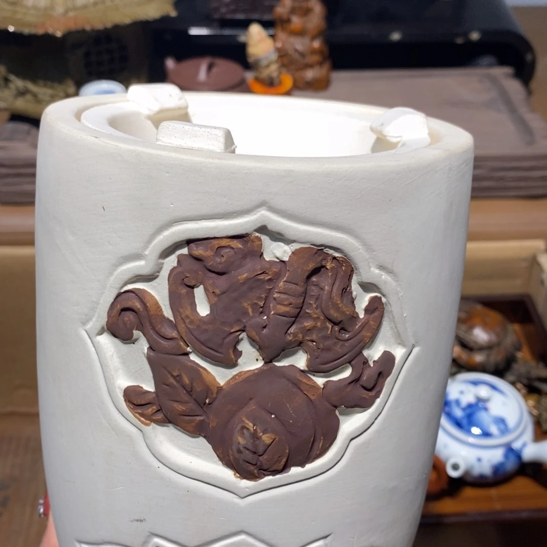 紫砂茶壶密胺手绘陶瓷