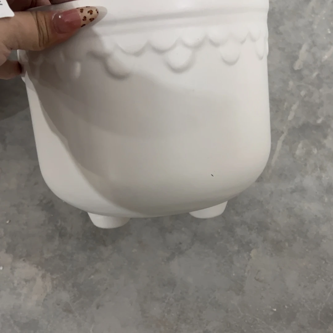 有孔陶瓷花盆，满10米包邮发货