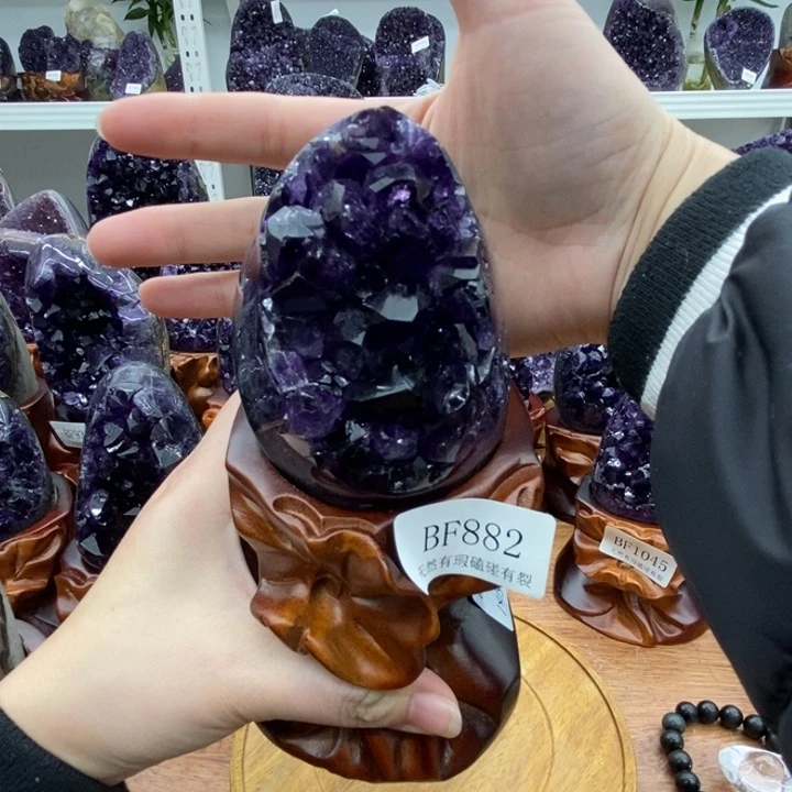 紫晶大型摆件（非配饰）未镶嵌