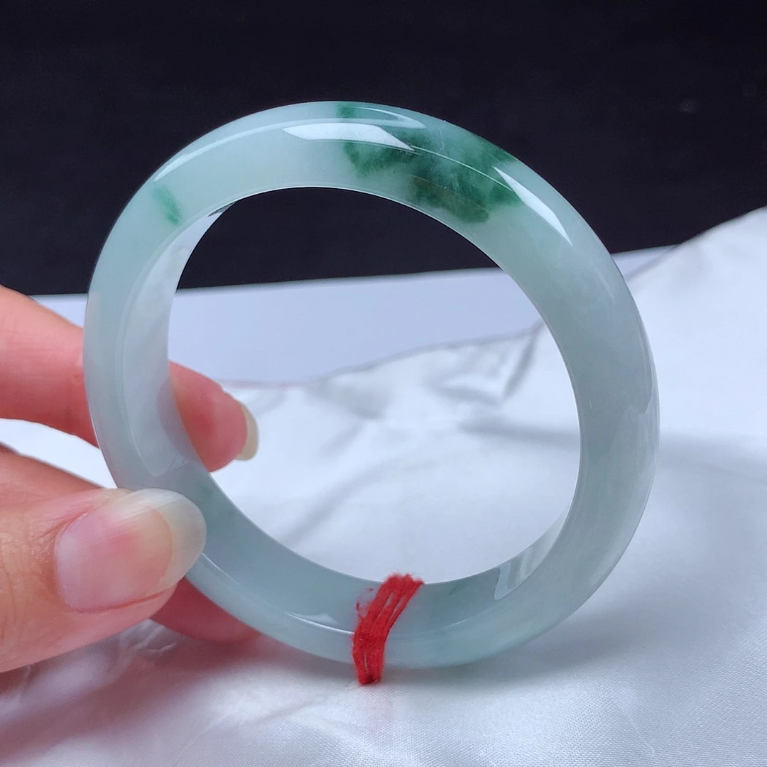 未镶嵌手镯翡翠56圈f317