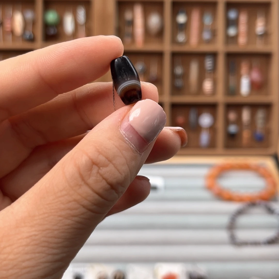 玛瑙/玉髓未镶嵌吊坠(不含链)