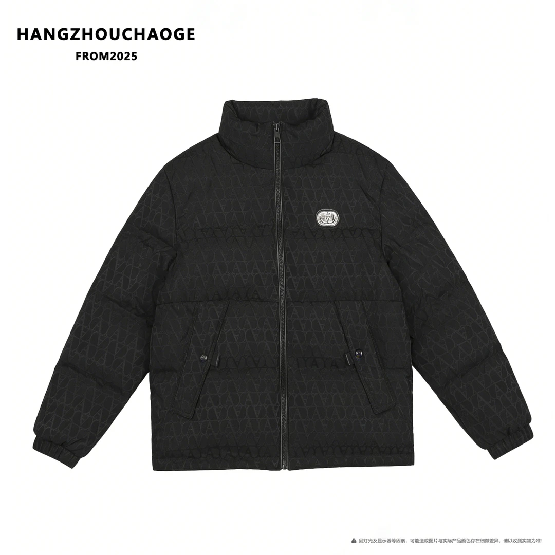 杭州超哥25025秋冬新款高端印花羽绒服KDS8202
