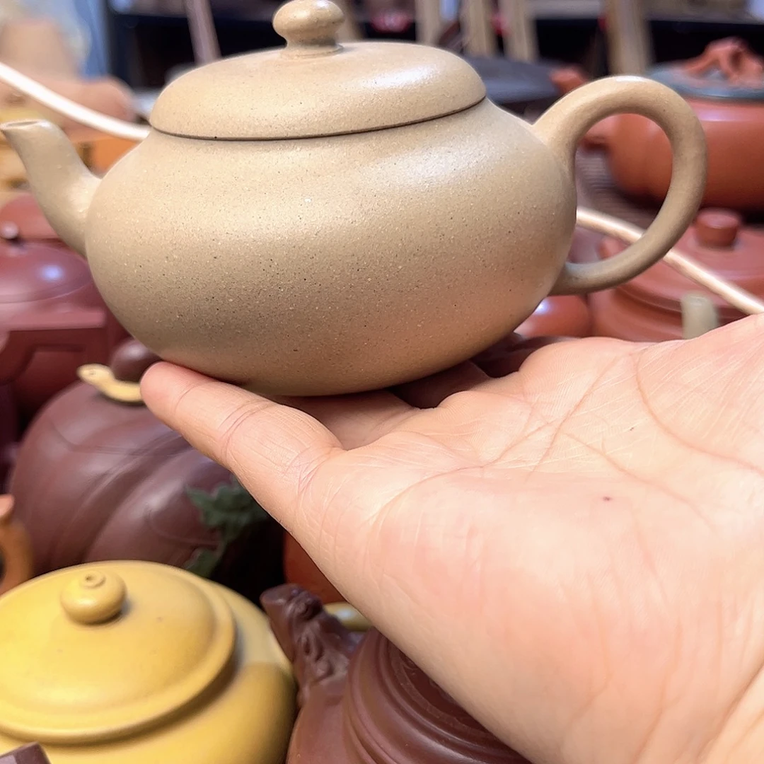 茶壶紫砂全手工制作和半手工制作