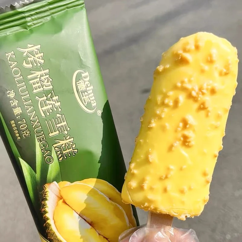 【3.88/支共2支】德华烤榴莲雪糕