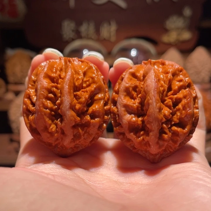 文玩核桃把件金钱龙珠11