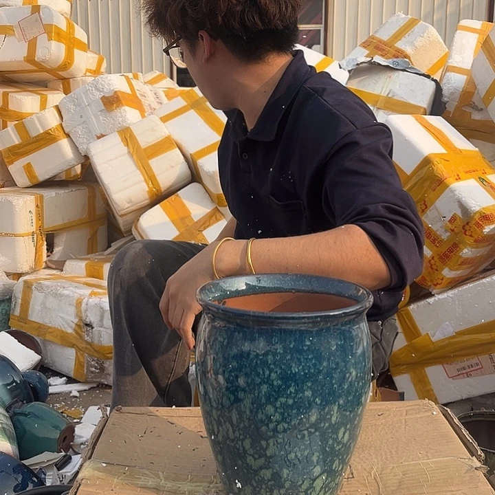 花盆紫砂宜兴紫砂粗陶花盆