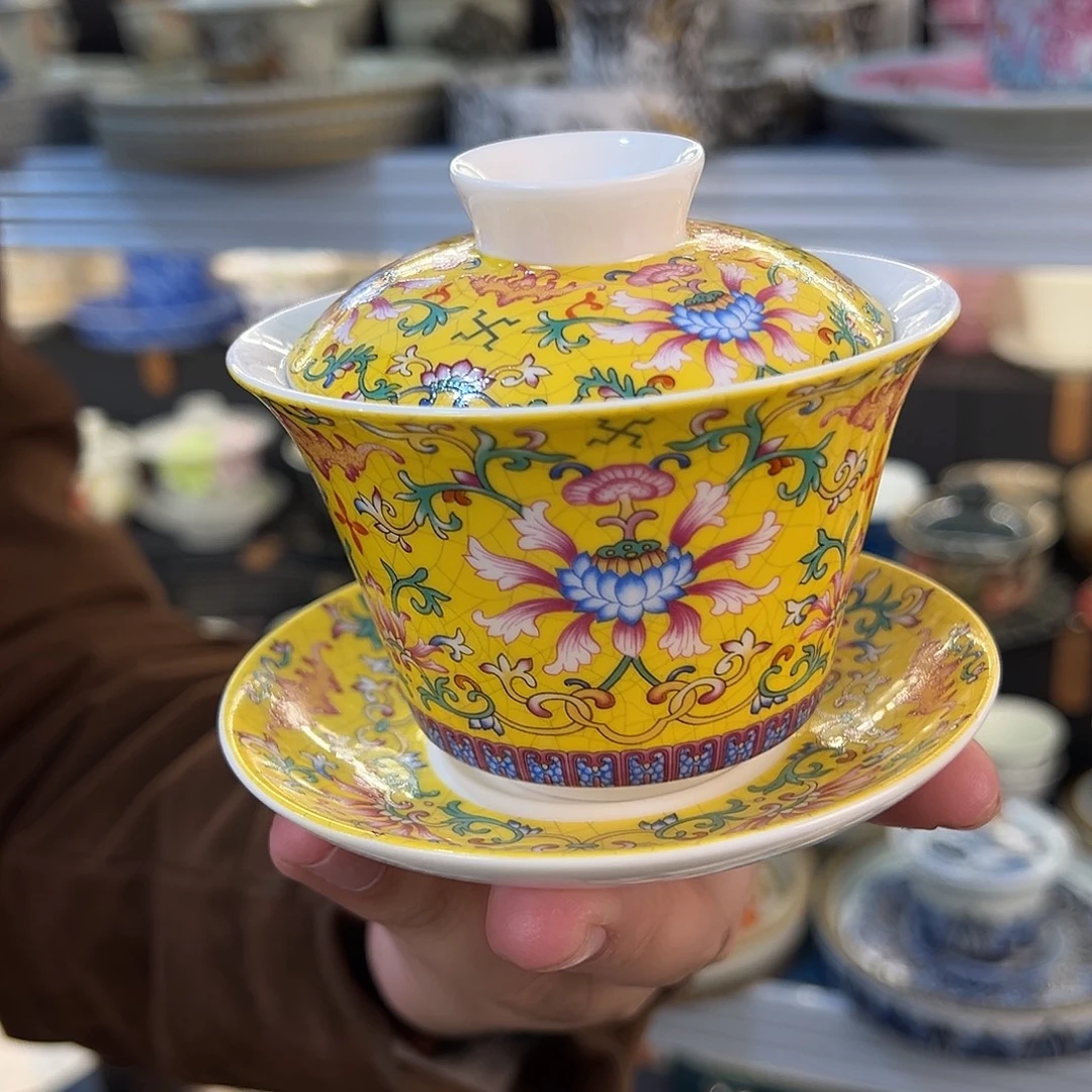 盖碗很漂亮我很喜欢