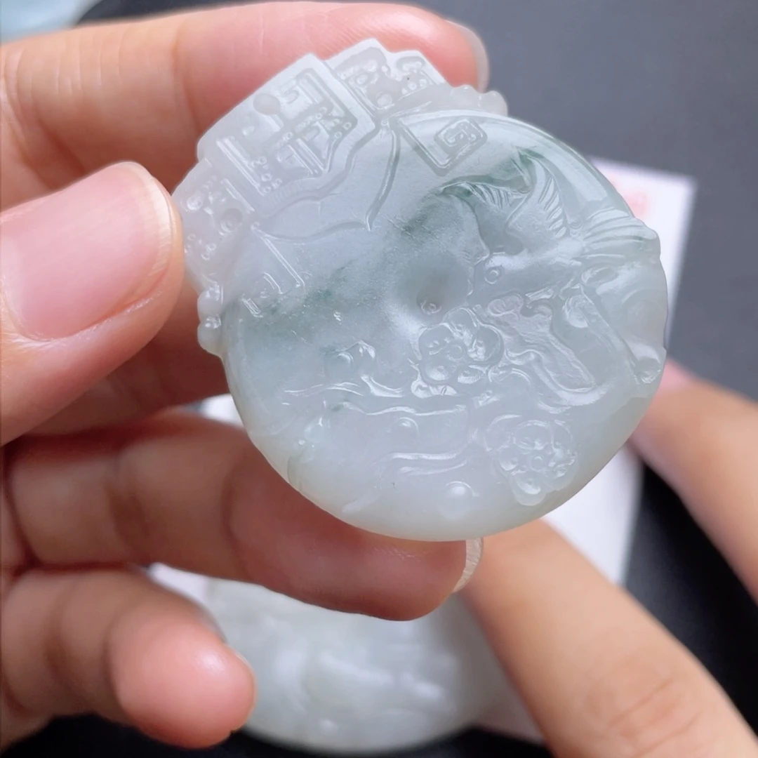 定制翡翠定制未镶嵌福**满