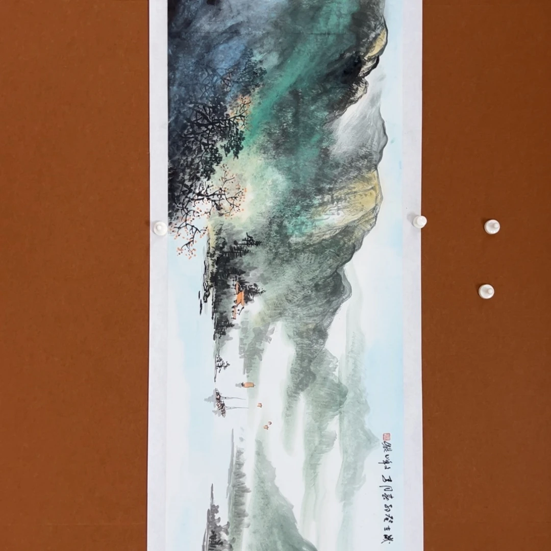 国画李文峰的作品