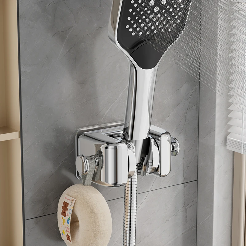 免打孔花洒支架可调节喷头挂座浴室淋浴器神器淋雨莲蓬固定墙底座