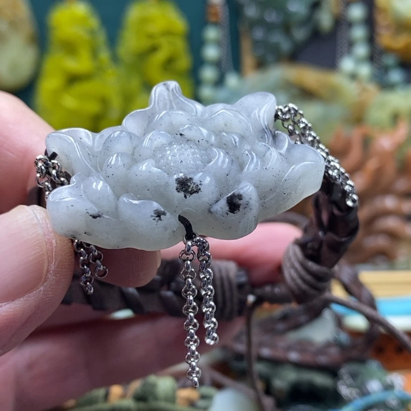 【闪购商品】未镶嵌岫玉手牌