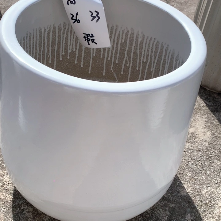 花盆陶瓷水滴特大