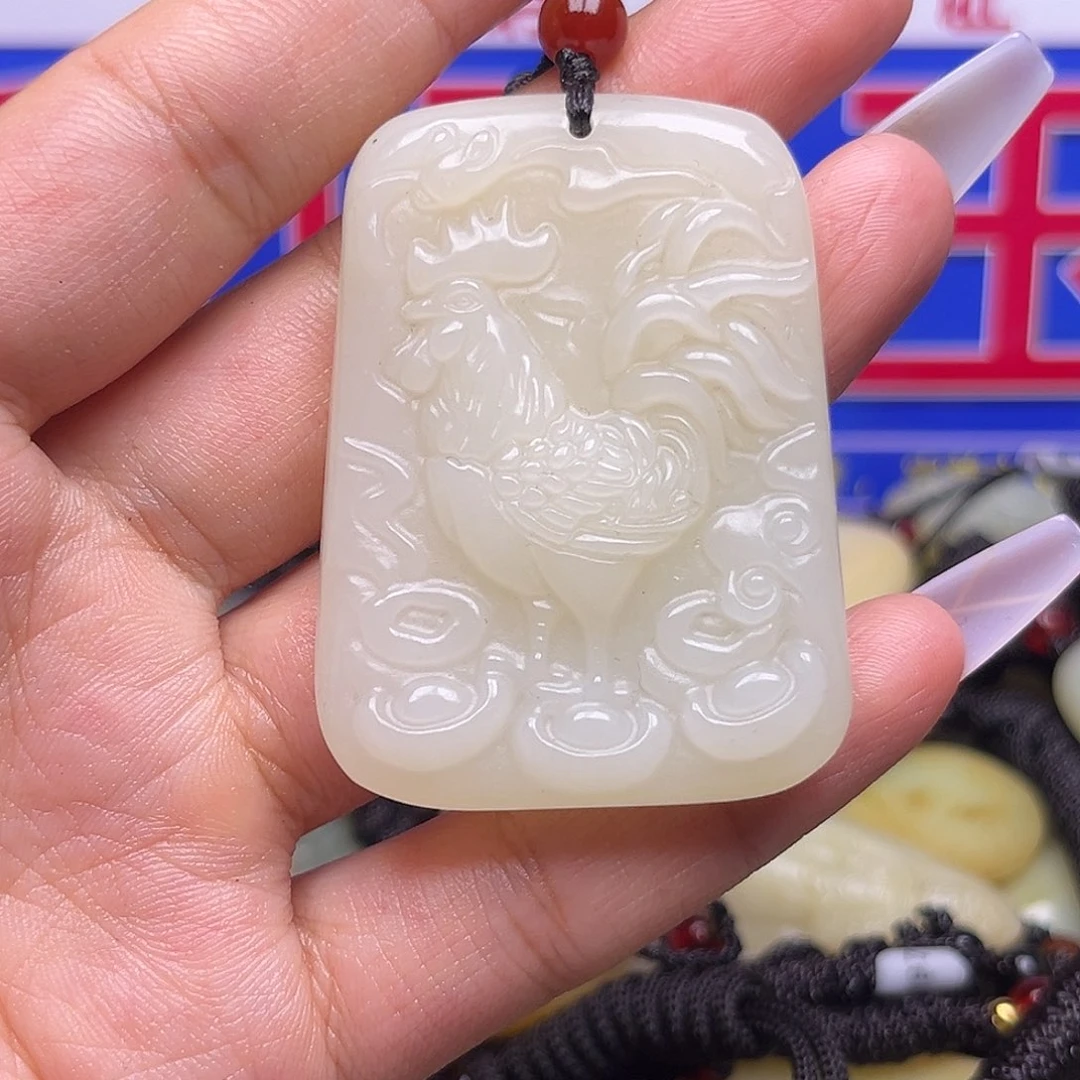颈饰未镶嵌和田玉