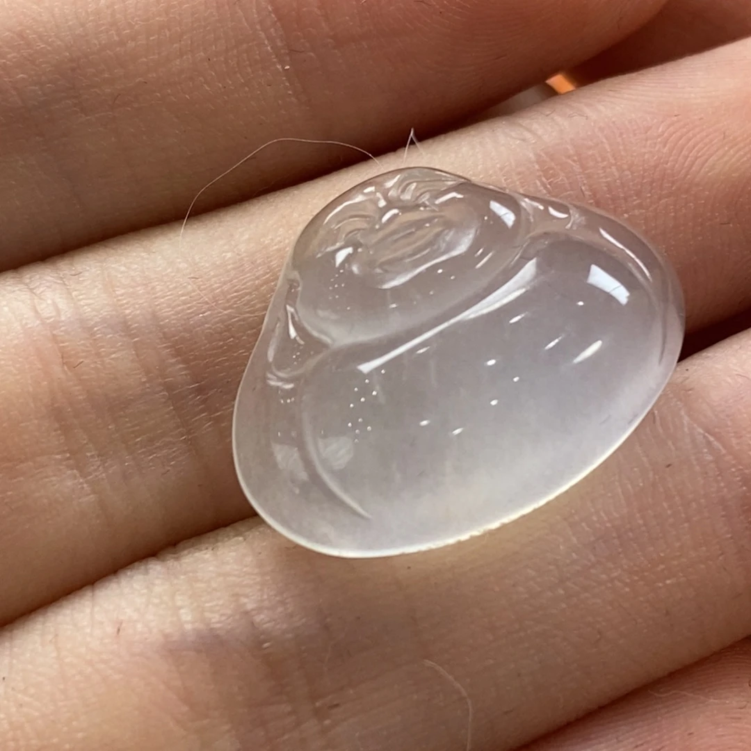 石英质玉未镶嵌吊坠(不含链)
