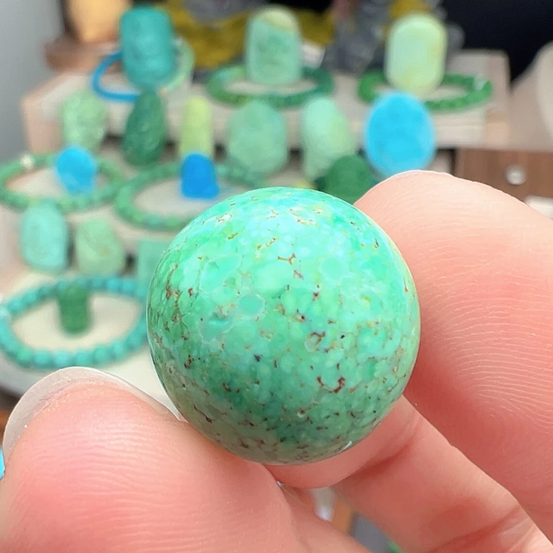 绿松石未镶嵌主播万珍