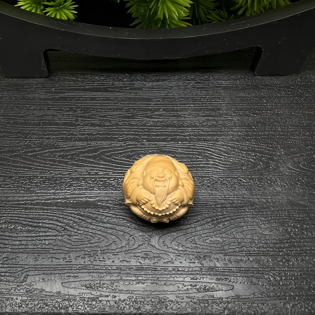 【木蕴阁】荷叶财神 猴头核桃单颗