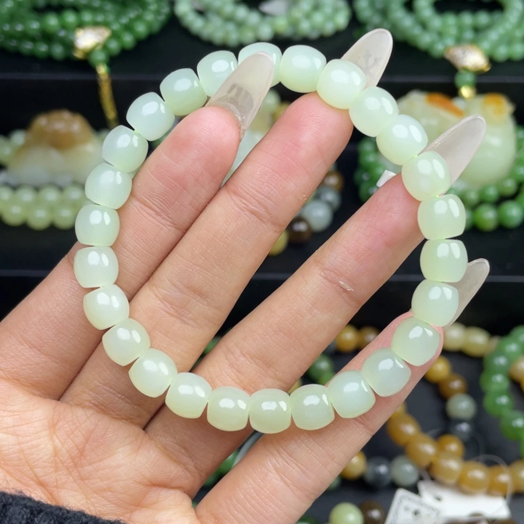 和田玉未镶嵌手串